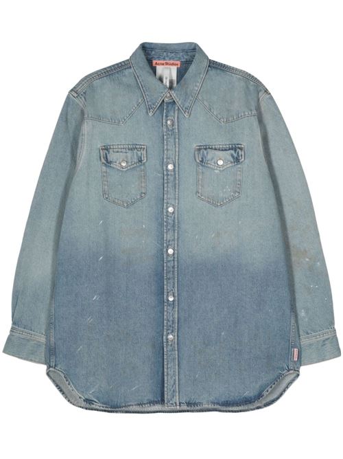 Denim shirt ACNE STUDIOS | CB0070SHIR000026228